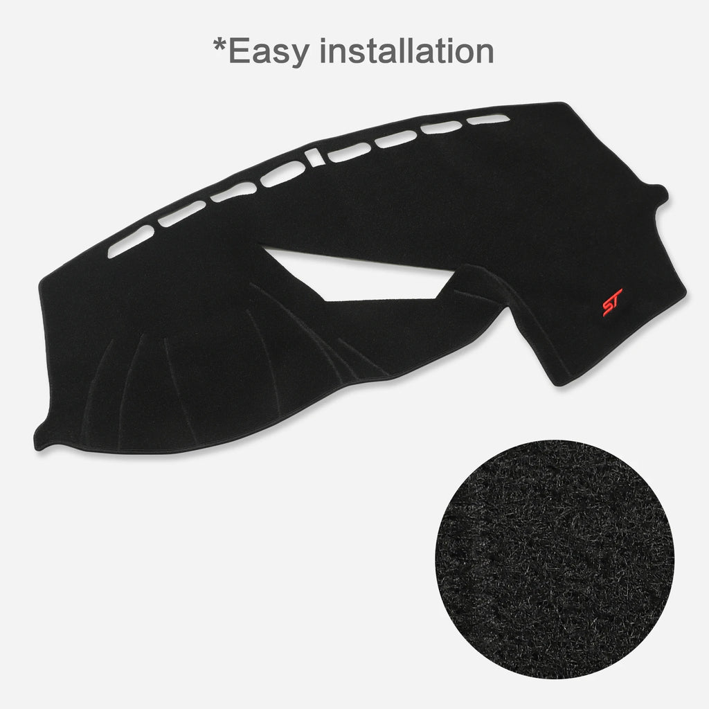 Car Dashboard Mat for Ford Focus ST RS 2012 2013 2014 2015 2016 2017 2018 Sunshade Protective Carpet Dash Mat Dashmat