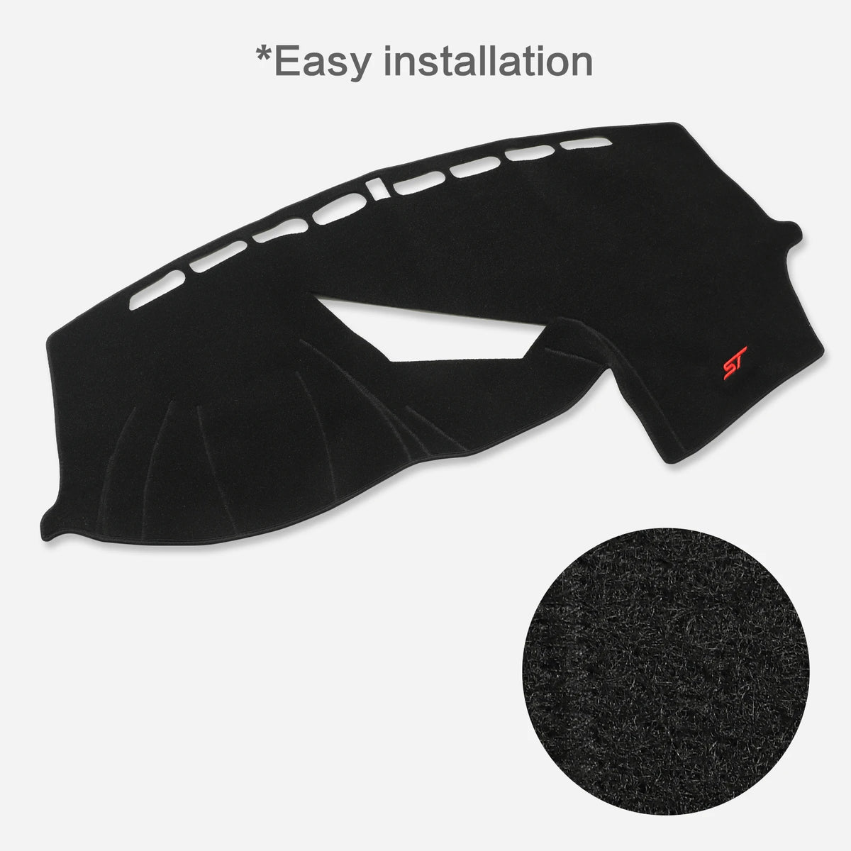 Car Dashboard Mat for Ford Focus ST RS 2012 2013 2014 2015 2016 2017 2018 Sunshade Protective Carpet Dash Mat Dashmat