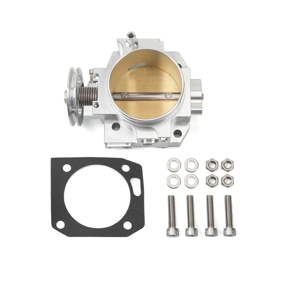 RASTP-Aluminum 70MM Intake System Throttle Body Performance Intake Manifold for RSX DC5 CIVIC SI EP3 K20 K20A CNC RS-THB005
