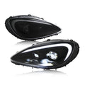 1 Pair Projector Lens LED Headlight Assembly For 2005 2006 2007 2008 2009 2010 2011 2012 2013 CHEVROLET CORVETTE COUPE Chevy Corvette C6 Headlamp