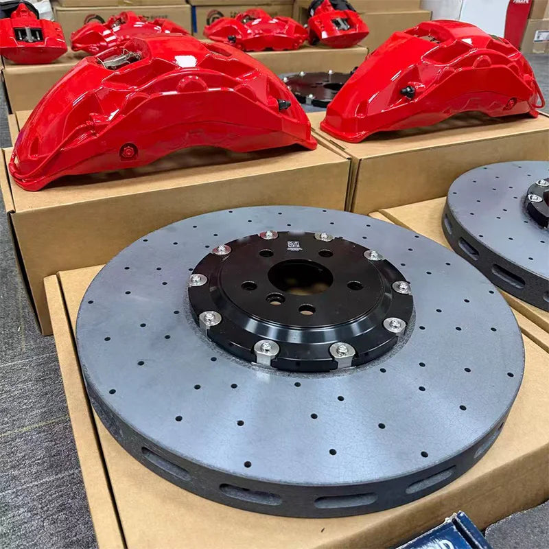 Compatible With Rolls-Royce Cullinan Phantom Ghost, AK10N GT3 EPB Carbon Ceramic Brake Kit 410/420/440mm DiscPerformance Upgrade