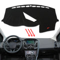 Car Dashboard Mat for Ford Focus ST RS 2012 2013 2014 2015 2016 2017 2018 Sunshade Protective Carpet Dash Mat Dashmat