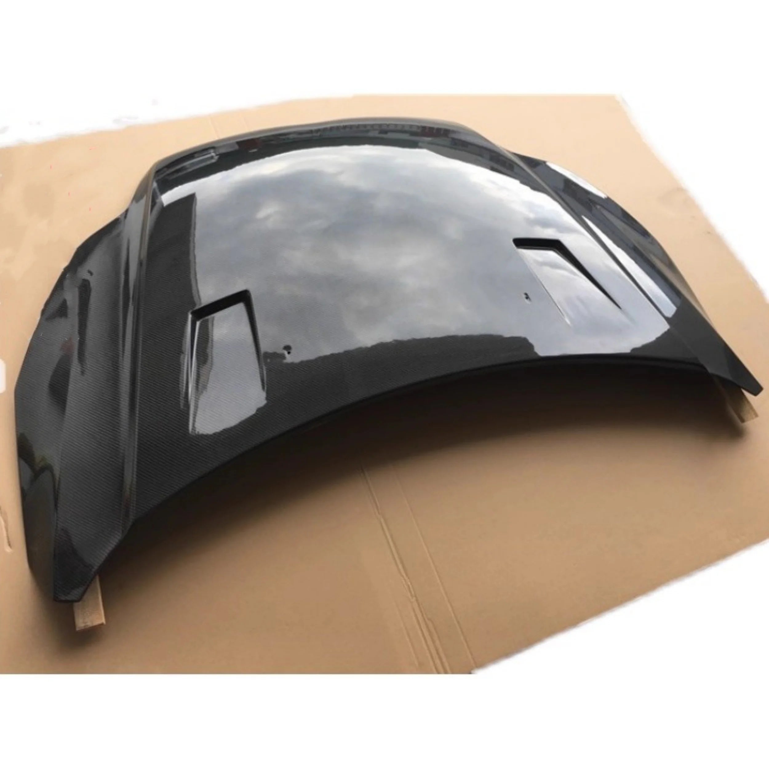 Engine cover Assembly for Ford Focus ST 12-14 modified Carbon fiber Hood Engine Bonnet Body kit Car Accessories