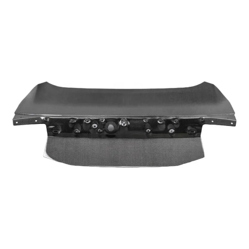 OEM Style Modified Double Side Carbon Fiber Hood for Ford Mustang 2024 S650 Dark Horse ECOBOOST GT Rear Trunk Lid Boot