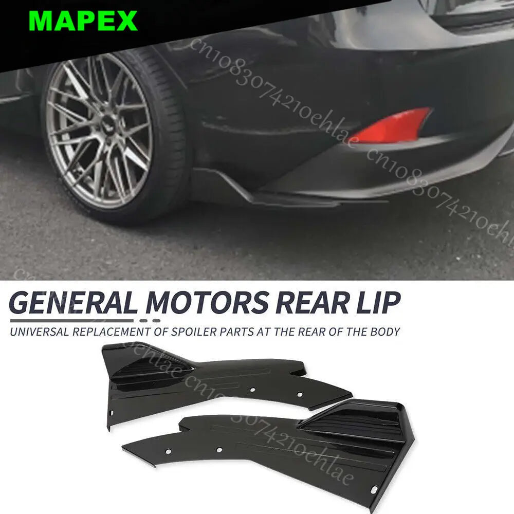 For Ford Focus ST SE RS Front Bumper Lip Spoiler Splitter Body Kit+ Side Skirt