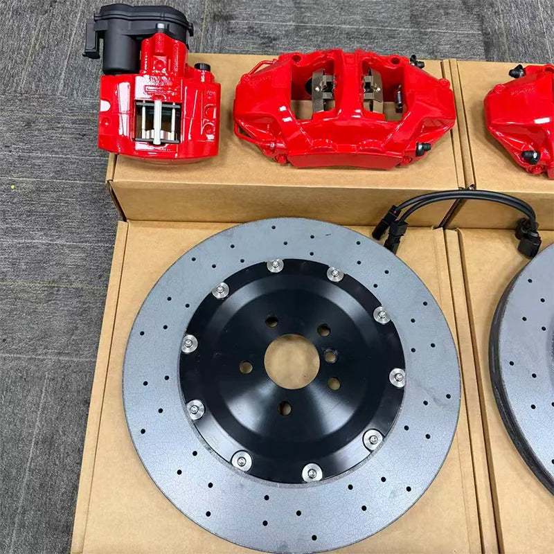 Compatible With Rolls-Royce Cullinan Phantom Ghost, AK10N GT3 EPB Carbon Ceramic Brake Kit 410/420/440mm DiscPerformance Upgrade