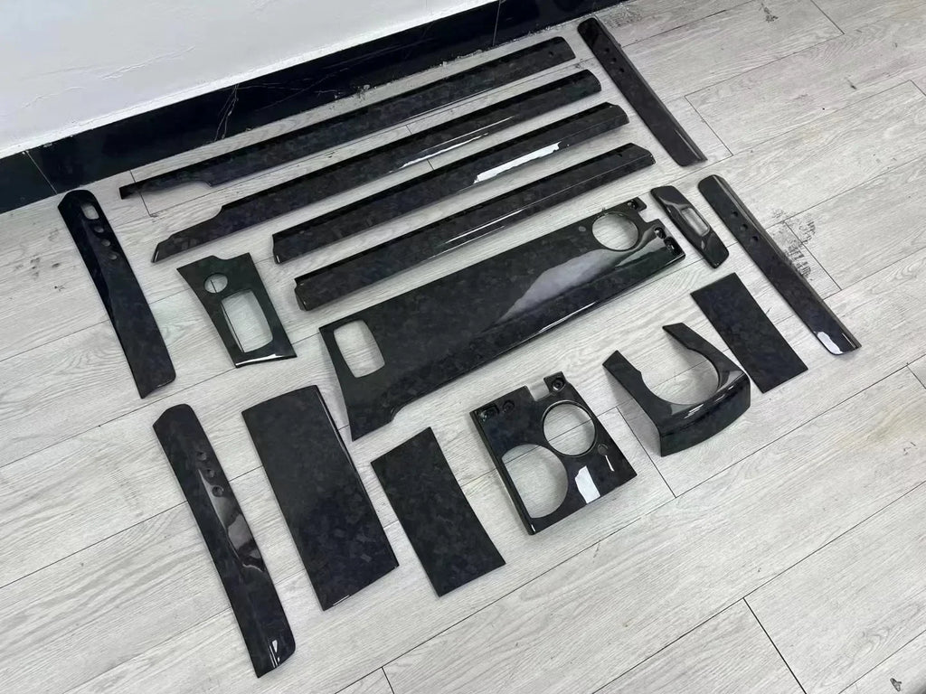 Applicable to Rolls-Royce Ghost Upgraded to BB Style Carbon Fiber Car Interior Center Console Modification Parts