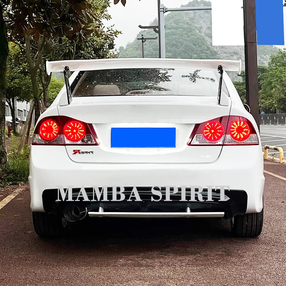 For Honda CIIMO 8th Civic TYPE-R Car Rear Trunk Spoiler Wing Lip Tail Air Deflector Wing Body Decoration Exterior Accessories